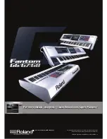 Preview for 9 page of Roland Fantom G6 Brochure & Specs