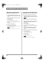 Preview for 56 page of Roland Fantom G6 User Manual