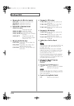 Preview for 110 page of Roland Fantom G6 User Manual