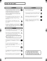 Preview for 4 page of Roland Fantom-S Owner'S Manual