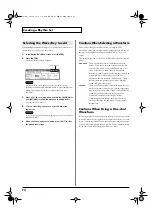 Preview for 72 page of Roland Fantom XR Owner'S Manual