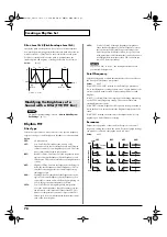 Preview for 78 page of Roland Fantom XR Owner'S Manual