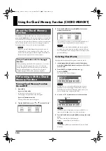 Preview for 104 page of Roland Fantom XR Owner'S Manual