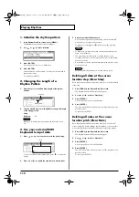 Preview for 112 page of Roland Fantom XR Owner'S Manual