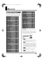 Preview for 193 page of Roland Fantom XR Owner'S Manual