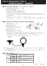 Roland FD-7 Owner'S Manual preview