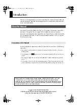 Preview for 3 page of Roland FP-4 Owner'S Manual