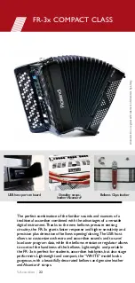 Preview for 22 page of Roland FR-3X V-Accordion Brochure & Specs