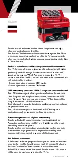 Preview for 25 page of Roland FR-3X V-Accordion Brochure & Specs