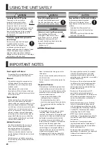 Preview for 20 page of Roland FR-4X Owner'S Manual