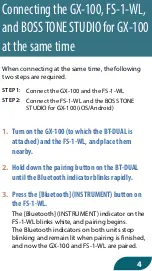 Preview for 4 page of Roland FS-1-WL Connection Manual