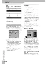 Предварительный просмотр 36 страницы Roland G-70 Addendum