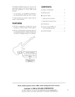 Preview for 2 page of Roland GK-1 Owner'S Manual