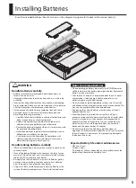 Preview for 3 page of Roland GR-D Owner'S Manual