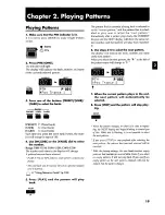 Preview for 19 page of Roland Groovebox MC-505 Owner'S Manual