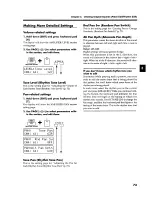 Preview for 73 page of Roland Groovebox MC-505 Owner'S Manual