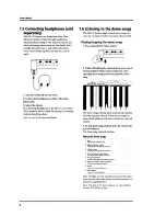 Предварительный просмотр 6 страницы Roland HP 137 Owner'S Manual