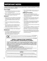 Предварительный просмотр 4 страницы Roland HP 147 Owner'S Manual