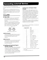 Preview for 20 page of Roland HP-147Re Owner'S Manual