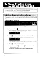 Предварительный просмотр 16 страницы Roland HP 2800G Owner'S Manual
