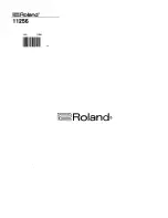 Предварительный просмотр 52 страницы Roland HP 2800G Owner'S Manual