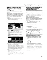 Preview for 63 page of Roland HP 557R Owner'S Manual