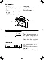 Предварительный просмотр 10 страницы Roland HP107e Owner'S Manual