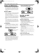 Предварительный просмотр 76 страницы Roland HP107e Owner'S Manual