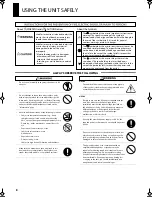 Preview for 6 page of Roland HP302 Owner'S Manual