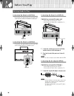 Preview for 16 page of Roland HP302 Owner'S Manual