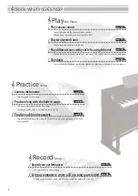 Preview for 2 page of Roland HP503 Owner'S Manual