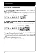 Предварительный просмотр 14 страницы Roland HP550G Owner'S Manual