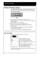 Предварительный просмотр 16 страницы Roland HP550G Owner'S Manual