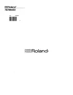 Предварительный просмотр 74 страницы Roland HP550G Owner'S Manual