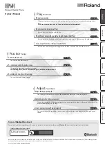 Roland HP601 Owner'S Manual предпросмотр