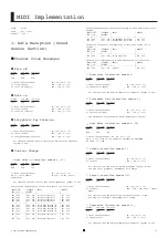 Preview for 1 page of Roland JD-Xi Midi Implementation Manual