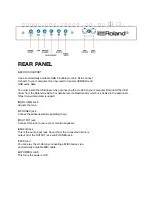 Предварительный просмотр 10 страницы Roland JU-06A Operation Manual