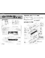 Preview for 1 page of Roland JU-1 Service Notes