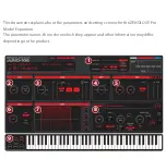 Предварительный просмотр 2 страницы Roland JUNO-106 Parameter Manual