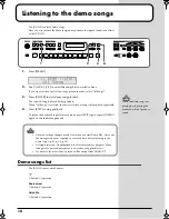 Предварительный просмотр 18 страницы Roland JUNO-D Owner'S Manual