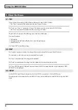 Preview for 4 page of Roland JUNO-Di Editor Owner'S Manual