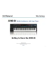 Roland JUNO-Di Workshop preview