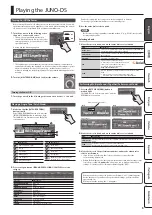 Предварительный просмотр 5 страницы Roland JUNO-DS Owner'S Manual