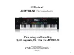 Preview for 1 page of Roland Jupiter-50 Release Note