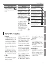 Preview for 5 page of Roland Jupiter-80 Owner'S Manual