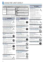 Preview for 2 page of Roland JUPITER-X Owner'S Manual