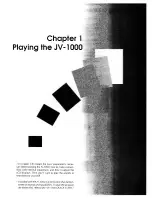 Preview for 7 page of Roland JV-1000 Introductory Manual