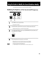 Preview for 23 page of Roland JX-305 Quick Start Manual