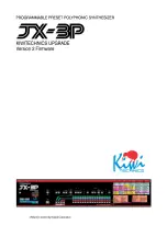 Roland JX-3P Manual preview