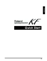 Предварительный просмотр 21 страницы Roland KF-90 Owner'S Manual